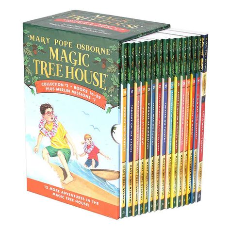 Mary Pope Osborne, Magic Tree House Books, Magic Tree House, Future Library, Box Set Books, Beginner Reader, Magic House, Magic Treehouse, House Book