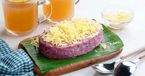 Creamy Ube Halaya Ube Halaya Recipe, Mango Graham, Chicken Macaroni Salad, Ube Halaya, Ube Recipes, Craving Sweets, Milk Tea Recipes, Filipino Desserts, Macaroni Salad