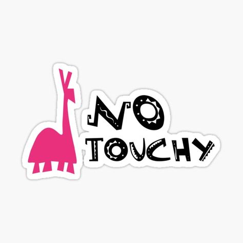 No touchy! • Millions of unique designs by independent artists. Find your thing. Xmas Tattoo, No Touchy, Cricut Images, Sticker Designs, Adidas Logo, Sticker Design, Tattoo Ideas, Independent Artist, Cricut