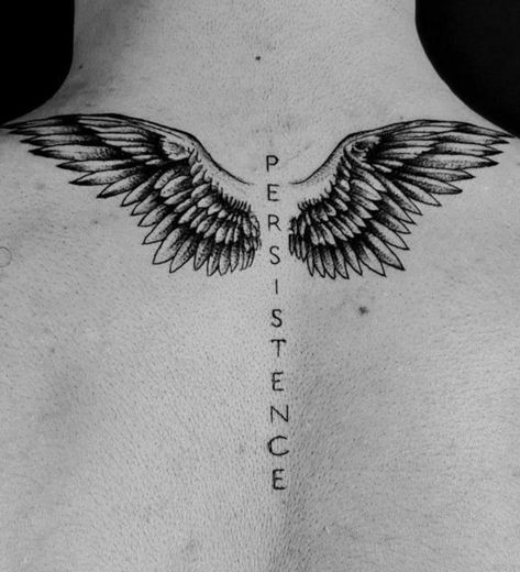 Back Tattoos For Guys Upper, Small Words Tattoo, Wing Tattoo Men, Leo Tattoo Designs, Gladiator Tattoo, 42 Tattoo, Cool Back Tattoos, Buddha Tattoo Design, Simple Tattoos For Guys