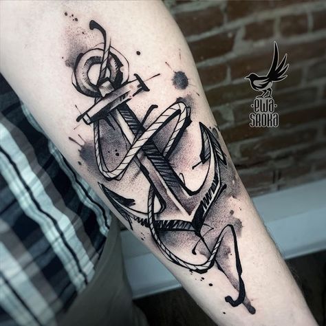 Family Anchor Tattoo Men, Anchor Tattoo For Men, Family Tattoos For Men, Animal Sleeve Tattoo, Sketch Style Tattoos, Turtle Tattoo Designs, Anchor Tattoo Design, Anker Tattoo, Full Leg Tattoos