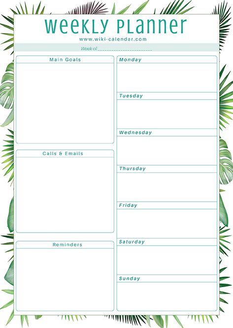 Weekly Planner Template Free Weekly Planner Templates, Time Management Plan, Best Weekly Planner, Digital Planner Ideas, Planner Weekly Layout, Weekly Planner Print, Weekly Calendar Template, Daily Planner Printables Free, Weekly Planner Free Printable