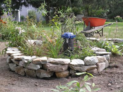 How to hide a drilled well pipe. Will give years of pleasure. Well Cap Cover Ideas, Woodsy Landscaping, Well Pipe Cover Ideas, Charice Pempengco, Well Pump Cover, Septic Tank Covers, Horse Land, Well Covers, Beach Cottage Exterior