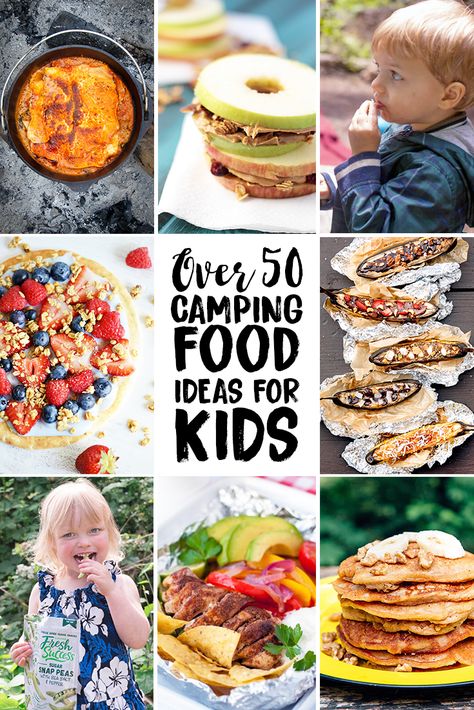 Camping Food Ideas For Kids, Camping Food For Kids, Best Camping Food, Camping Recipes Breakfast, Camping Meals For Kids, Food Ideas For Kids, Camping Food Ideas, Camping Food Make Ahead, Camping Meal Planning