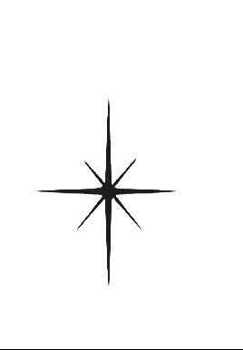 Uneven Star Tattoo, Four Pointed Star Tattoo, 4 Point Star Tattoo, Star Tattoo Men, Small Star Tattoo, Black Star Tattoo, Four Point Star, Heart Tat, Simple Tats