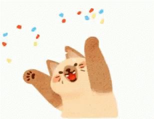 Happy Celebrate GIF - Happy Celebrate Yay - Discover & Share GIFs Happy Bday Gif, Confetti Gif, Mandala Cat, Cats House, Cat Mandala, Kawaii Dog, Scared Cat, Happy Gif, Birthday Illustration