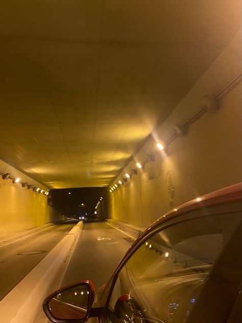 Night Drive Aesthetic, Drive Aesthetic, Light Tunnel, Night Drive, Perks Of Being A Wallflower, Car Aesthetic, Night Driving, Night Time, Drive