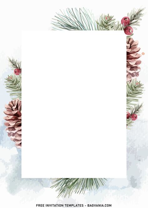 Cool 7+ Dusty Winter Floral Invitation Templates With Forest Deer And Cardinal Bird #free #freeinvitation2019 #birthday #disney #invitations #invitationtemplates Winter Invitation Template, Christmas Templates Background, Bird Free Printable, Christmas Invitations Template Free, Free Christmas Invitation Templates, Christmas Card Background, Winter Frame, Winter Invitations, Christmas Template