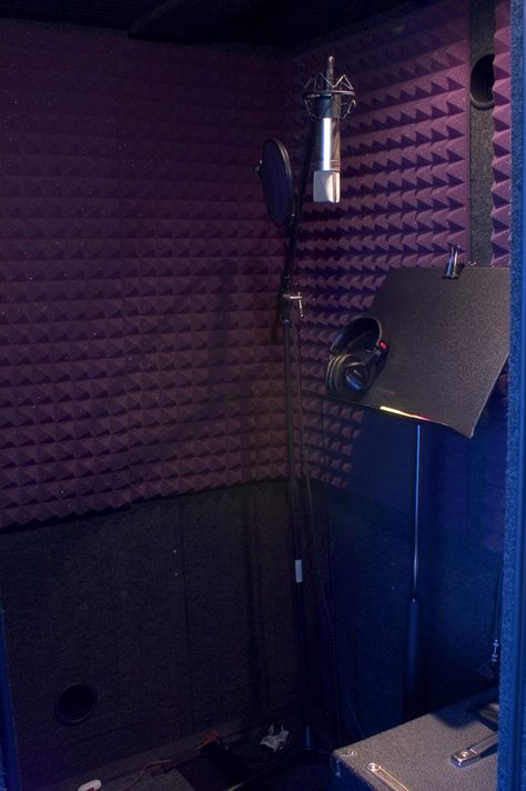 Sound booth in my home for recording! Sound Booth, Recording Booth, Home Recording Studio Setup, Recording Studio Setup, Home Music Rooms, Music Recording Studio, Recording Studio Design, Recording Studio Home, Home Studio Setup