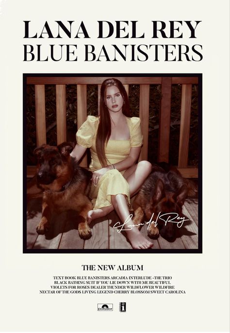 Lana Del Rey Poster, Blue Banisters, Lana Del Rey Art, Postal Vintage, Music Poster Design, Poster Room, Blue Poster, Picture Collage Wall, Collage Poster