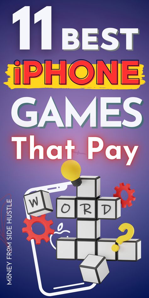 If you love playing games online, you can play many game son iPhone that pay real money. Try these games to have some fun and money too playing form home in free time. Games To Make Money, Games To Make, Ios Games, Real Money, Games Online, Playing Games, Free Time, Earn Money, Make Money