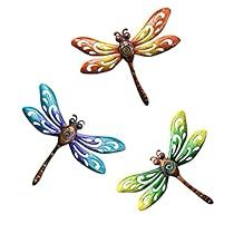 Dragonfly Garden Decor, Metal Dragonfly, Dragonfly Wall Decor, Porch Wall Decor, Outdoor Fence, Decorations For Living Room, Unique Garden Art, Dragonfly Wall Art, Outdoor Metal Wall Art