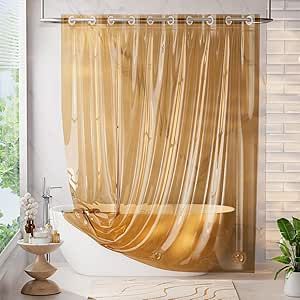 Mid Century Modern Shower Curtain, Sun Shower Curtain, Shower Curtain And Liner, Double Shower Curtain, Plastic Shower, Plastic Shower Curtain, Double Shower, Modern Shower Curtains, Shower Curtain Liner