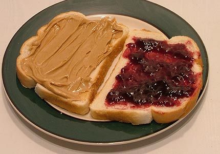 Peanut Butter and Jelly Peanut Butter Jelly Sandwich, Jam Sandwich, Peanut Butter And Jelly Sandwich, Peanut Butter Jelly Time, Jelly Sandwich, Peanut Butter Sandwich, How To Make Sandwich, Peanut Butter And Jelly, Peanut Butter Jelly