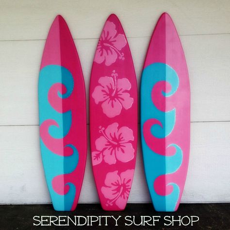 Hawaiian Surfboard, Hawaiian Wall Art, Decoration Surf, Deco Surf, Surfboard Painting, Wood Surfboard, Orange Beach Alabama, Surfboard Wall Art, Surfboard Wall