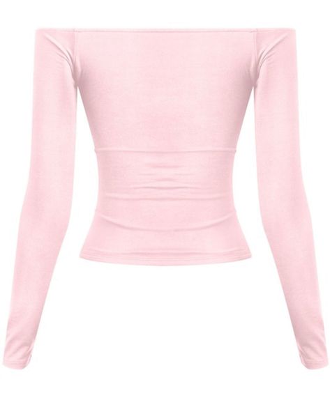 Step up your style with this off-the-shoulder fitted top. Featuring long sleeves and a flattering, body-hugging silhouette, this versatile piece is perfect for both casual outings and dressed-up occasions. The soft, stretchy fabric provides comfort while maintaining a sleek look. Pair it with high-waisted jeans, skirts, or layer it under a jacket for a chic, feminine touch. Shopping List Clothes, Long Sleeve Outfits, Hugging Silhouette, Fitted Top, Pink Outfits, Off The Shoulder Top, Sleek Look, Dream Clothes, Pink Tops