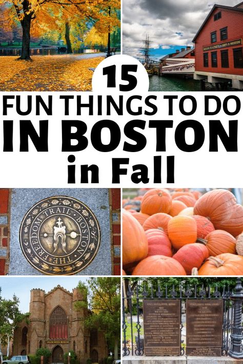 Best Things To Do In Boston In The Fall, Boston Fall Foliage, Halloween In Boston, Boston Itinerary Fall, Visit Boston In The Fall, Massachusetts Fall Foliage, 3 Days In Boston Fall, Boston October Trip, Boston In Fall Outfits