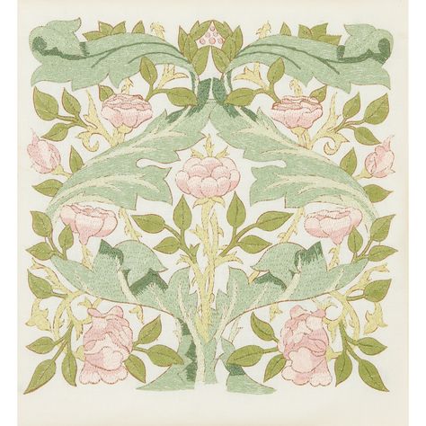 May Morris, Historical Patterns, Free To Use Images, Arts And Crafts House, Print Design Art, Arts Crafts Style, Rose Bush, Modern Fantasy, Arts And Crafts Movement