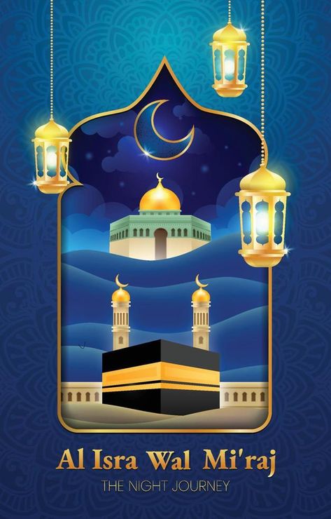 Al Isra Wal Miraj Greeting Poster Isra Wal Miraj, Al Isra, Greeting Poster, Vector Cartoon, Poster Poster, Cartoon Character, Cartoon Characters, Vector Free, Royalty Free