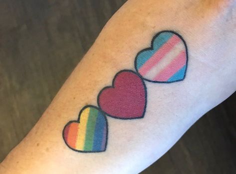 Transgender Tattoo Ideas, Gay Tattoos, Gay Pride Tattoos, Pulse Tattoo, Lgbt Tattoo, Gay Tattoo, Tattoo Design For Hand, Pride Tattoo, Couple Tattoos Unique