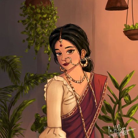 Desi Girl Art, Bengali Illustration, Kolkata Aesthetic, Best Digital Art, Before Exam, Saree Photography, Batgirl Art, Girls Pfp, Art Girl Aesthetic