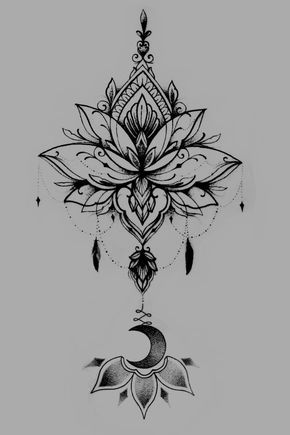 Tattoos Delicate, Flower Dream Catcher, Tattoos Thigh, Infected Tattoo, Lotus Mandala Tattoo, Tattoos Watercolor, Tattoos Simple, Lotus Tattoo Design, Tattoos Arm