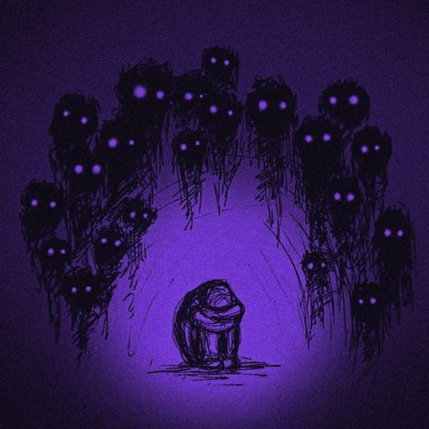 Dark Space Aesthetic, Purple Dreamcore Aesthetic, Purple Scary, Creepy Purple Wallpaper, Purple Demon Wallpaper, Purple Satanic Aesthetic, Purple Aesthetic Scary, Purple Goth, Dark Purple Wallpaper