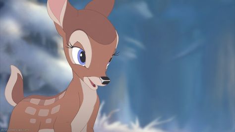 Disney Characters Quotes, Disney Mignon, Disney Names, Bambi Art, Bambi Disney, Disney Animals, Old Disney, Disney Aesthetic, Cartoon Profile Pics