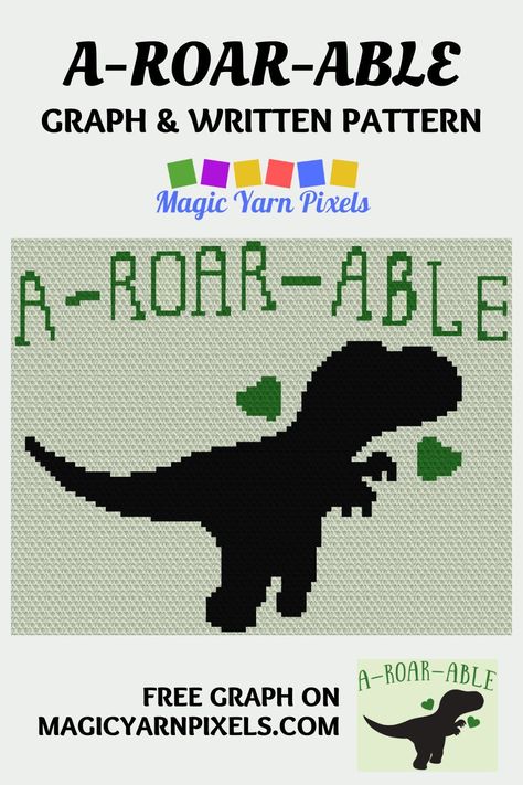 Free C2c Graphgan Patterns, Dinosaur C2c Crochet, Alpha Patterns Crochet Dinosaur, Dinosaur Afghan Crochet Pattern, Dino Blanket Crochet, C2c Dinosaur Blanket, C2c Graphgan, Crochet Cross Stitch, Dinosaur Blanket