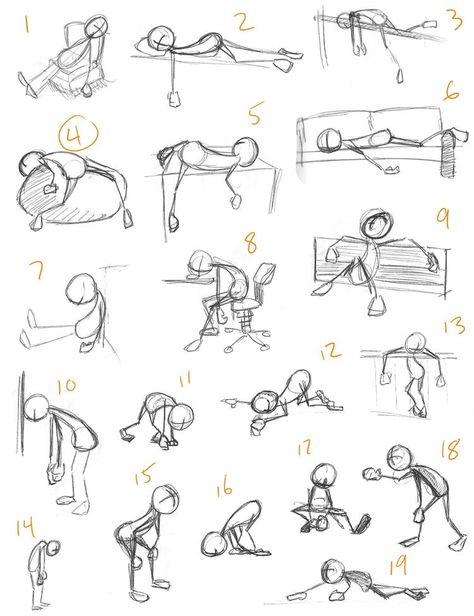 Anatomy For Animation, Animation Poses, Posture Drawing, Ako Kresliť, Animation Mentor, How To Draw People, رسم كاريكاتير, Stick Figure Animation, Draw Comics