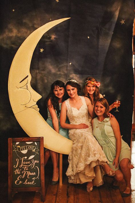 Moon Photo Booth, Moon Photo, Booth Wedding, Photo Frame Prop, Vintage Theatre, Man In The Moon, Prom 2020, Moon Wedding, New England Wedding