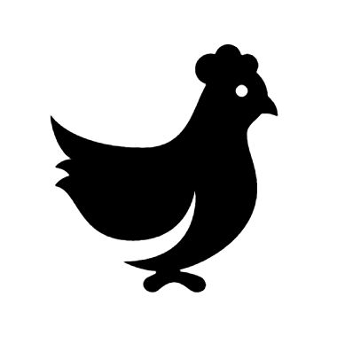 Chicken Icon in Android Style This Chicken icon has Android KitKat style. If you use the icons for Android apps, we recommend using our latest Material Icons icon pack (please check our sidebar on the right). Otherwise, it's a solid icon pack that looks good in small resolutions, either on the web or in print. It's characterized by thick lines, smooth corners, and is optimized for 24x24 pixels. Chicken Icon, Android Fashion, Material Icons, Chicken Vector, Android Icons, Number Logo, Html Code, Logo Number, Animal Icon