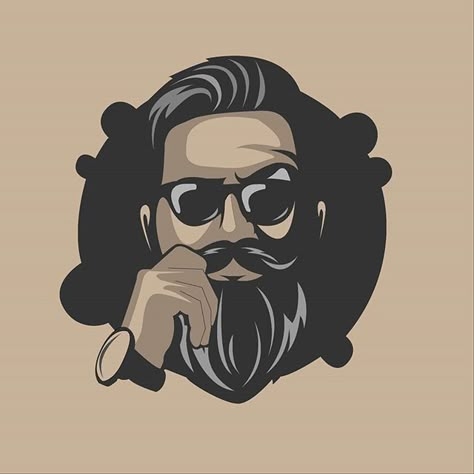 Untitled Beard Cartoon, Beard Logo Design, Beard Wallpaper, Beard Illustration, Beard Drawing, Beard Logo, Barber Logo, Beard Art, Beard Humor