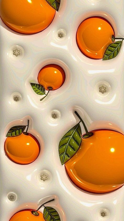 Orange Wallapers Aesthetics, Orange 3d Wallpaper, 4d Wallpaper Iphone, Cdg Wallpaper, Pink Wallpaper Hello Kitty, Food Background, Jelly Wallpaper, 3d Wallpaper Iphone, Screen Wallpapers