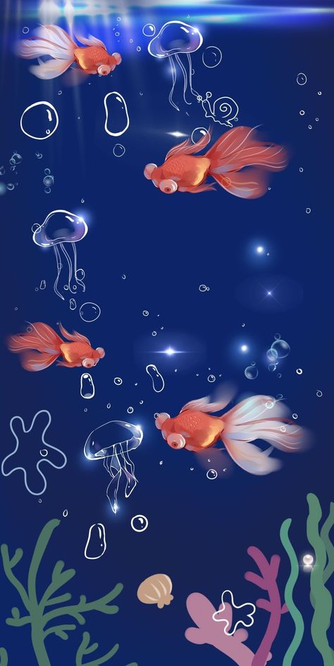 Goldfish Wallpaper Iphone, Aquriam Wallpaper, Aquarium Wallpaper Iphone, Gold Fish Wallpaper, Fish Wallpaper Iphone, Goldfish Wallpaper, Aquarium Wallpaper, Fish Icon, Whatsapp Wallpaper Cute