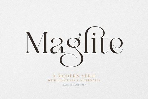 Top 50 most attractive fonts for design Tech Fonts, Classy Fonts, Free Commercial Fonts, Business Fonts, Instagram Font, Luxury Font, Modern Serif Fonts, Modern Serif, Professional Fonts