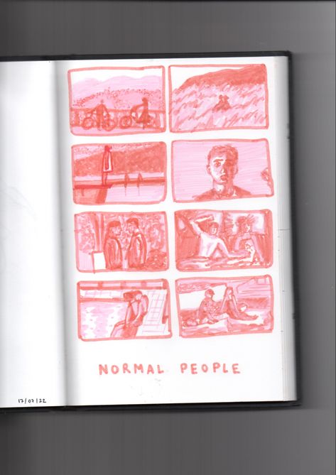 drawing, normal people, connell, connell waldron, marianne sheridan, sally rooney, sketch, pink, notebook, art journal Normal People Sketch, Normal People Drawing, Normal People Art, Normal People Poster, Connell Waldron, Marianne Sheridan, Sally Rooney, Pink Notebook, Notebook Art