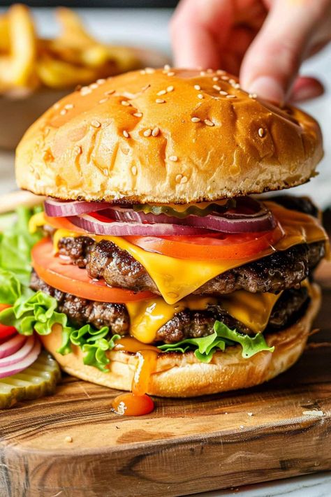 Make restaurant-quality smash burgers at home with this easy recipe! There's no grill required, and you can whip them up right on the stove. Burgers At Home, Cold Sandwich Recipes, Slider Sandwiches, Smash Burgers, Dill Pickle Chips, Joe Recipe, Pickle Chips, Burger Sliders, Potato Roll