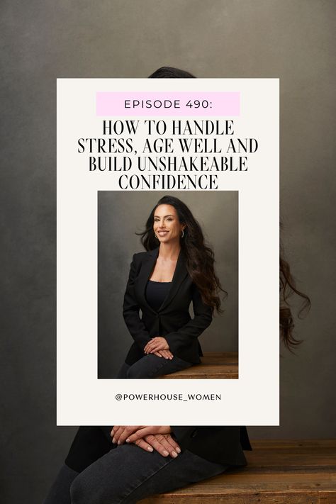 How to Handle Stress, Age Well, and Build Unshakeable Confidence | Powerhouse Women | My friend Dr. Gabrielle Lyon is here talking all about living a healthy and vibrant life from the inside out! From aging, to living with joy, energy, and embracing stress instead of letting it debilitate us. Tap the pin to tune into this episode 💗 #businesspodcast #motivation #stressrelief #agegracefully #agewithgrace #confidence #womensupportingwomen #womenempowerment Powerhouse Women, Intelligent People, Business Podcasts, Mentally Strong, Aging Well, Aging Gracefully, Women Supporting Women, Lyon, Women Empowerment