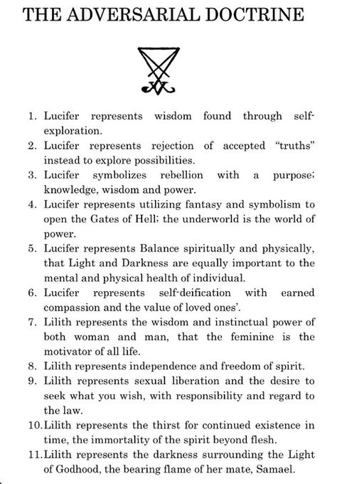 The Adversarial Doctrine by Michael W. Ford. The Left Hand Path, Left Hand Path Magick, Luciferian Witchcraft, Tattoos Alt, Satanic Rules, Spiritual Satanism, Wilderness Animals, Laveyan Satanism, Left Hand Path