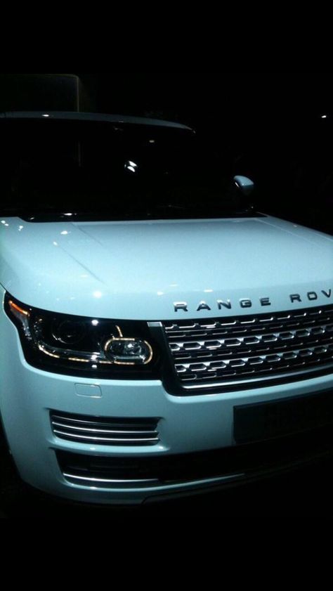 Tiffany blue range rover Cars Range Rover, White Range Rover, Range Rover Car, Family Cars, White Range, Bmw I3, Bmw I8, Blue Car, Fancy Cars