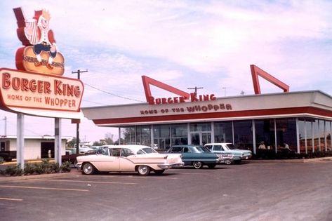 The First Locations of Famous Fast Food Restaurants | Reader's Digest Trailways Bus, Wichita State University, Greyhound Bus, Doughnut Shop, Kfc Chicken, Food Buffet, Starbucks Barista, Kentucky Fried, Pizza Hut