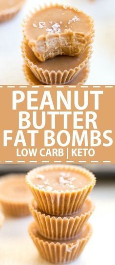 Dolce Poche Calorie, Fat Bomb Recipes, Low Carb Peanut Butter, Fat Bomb, Fat Bomb Recipe, Desserts Vegan, Recetas Keto, Keto Fat, Easy Snack Recipes