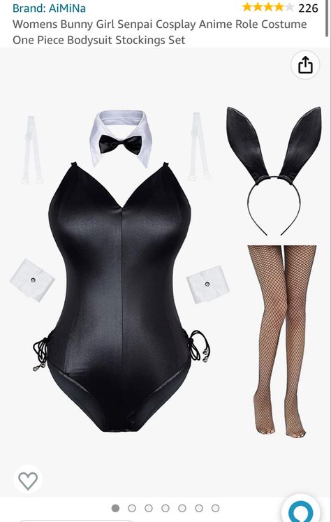 Bunny Girl Senpai Cosplay, Bunny Girl Senpai, Bunny Costume, Bunny Outfit, Looks Party, Halloween Party Costumes, Popular Outfits, One Piece Bodysuit