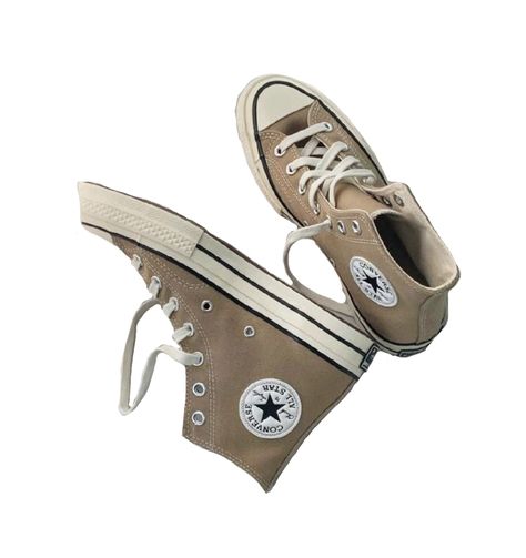 Beige Converse, Shoes Png, Png Polyvore, Png Clothes, Beige Icons:), Dr Shoes, Outfit Png, Png Icons, Beige Aesthetic