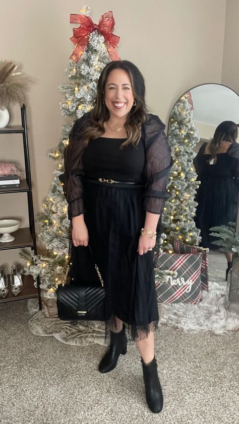 Women’s holiday looks, Walmart fashion finds, holiday outfit inspo, curvy girl style, Walmart women’s fashion I am a size 14/16 Curvy Girl Holiday Outfit, Winter Date Night Outfit, Girls Holiday Outfit, Holiday Outfit Inspo, Winter Date Night Outfits, Winter Date Night, Trendy Date Night Outfit, Girl Holiday, Date Night Outfit Ideas