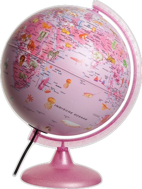 World Globe Map, World Globes, Millennial Pink, I Believe In Pink, Pink Everything, Pink Passion, Map Globe, Hollywood Studios Disney, The Color Pink