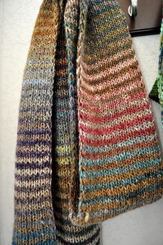 Noro Yarn, Knit Clothes, Knit Clothing, Christmas Knit, Knitted Scarves, Brooklyn Tweed, Striped Scarf, How To Purl Knit, Scarf Knitting Patterns