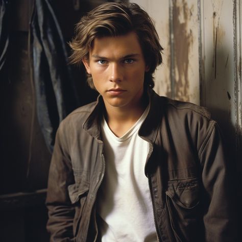 Jack Kelly, Brown Hair Men, 90s Actors, River Phoenix, Kids Hair Cuts, Body Proportions, Another Man, Summer Photos, Male Face