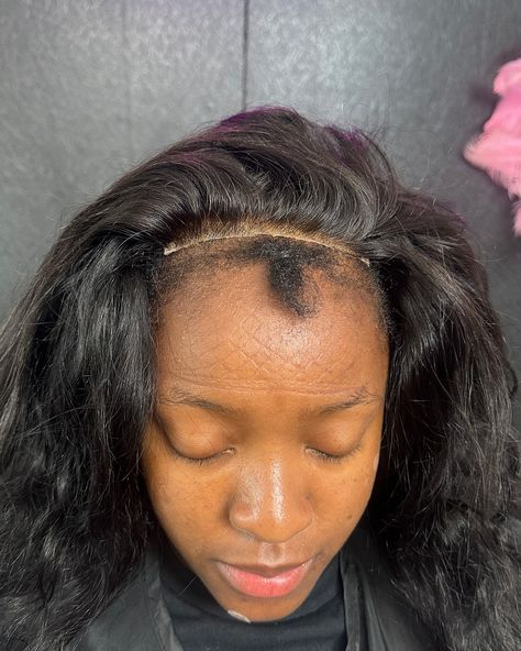 TRUST THE PROCESS 📌 I know the beginning of these post is a little scary. This is what the process looks like for a behind the hairline closure sew in. I have been practising this technique for a few months now and I think I have perfected it. This technique works best for people who do not want to deal with their natural hair for the humid months. It’s very minimal leave out and gives the most natural results. All you have to do is straighten the front piece of hair that I leave out and ... Minimal Leave Out Sew In, Closure Behind Hairline, Bob Leave Out Sew In, Natural Sew In With Leave Out, Flip Over Sew In, Sew In Weave With Closure, Curly Sew In, Natural Sew In, Closure Weave